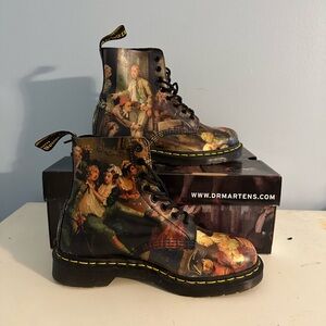 Dr. Martens Art Print Boots